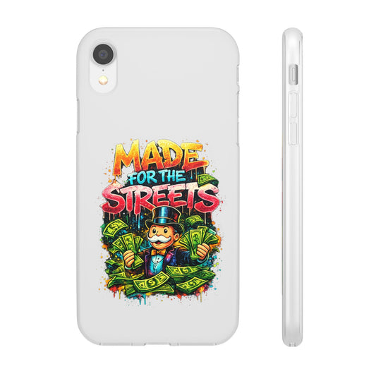 Phone Case — "Made for the Streets" Graffiti Money Design