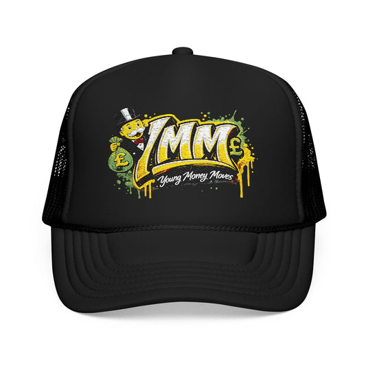YMM 'Young Money Moves' Embroidered Trucker Hat