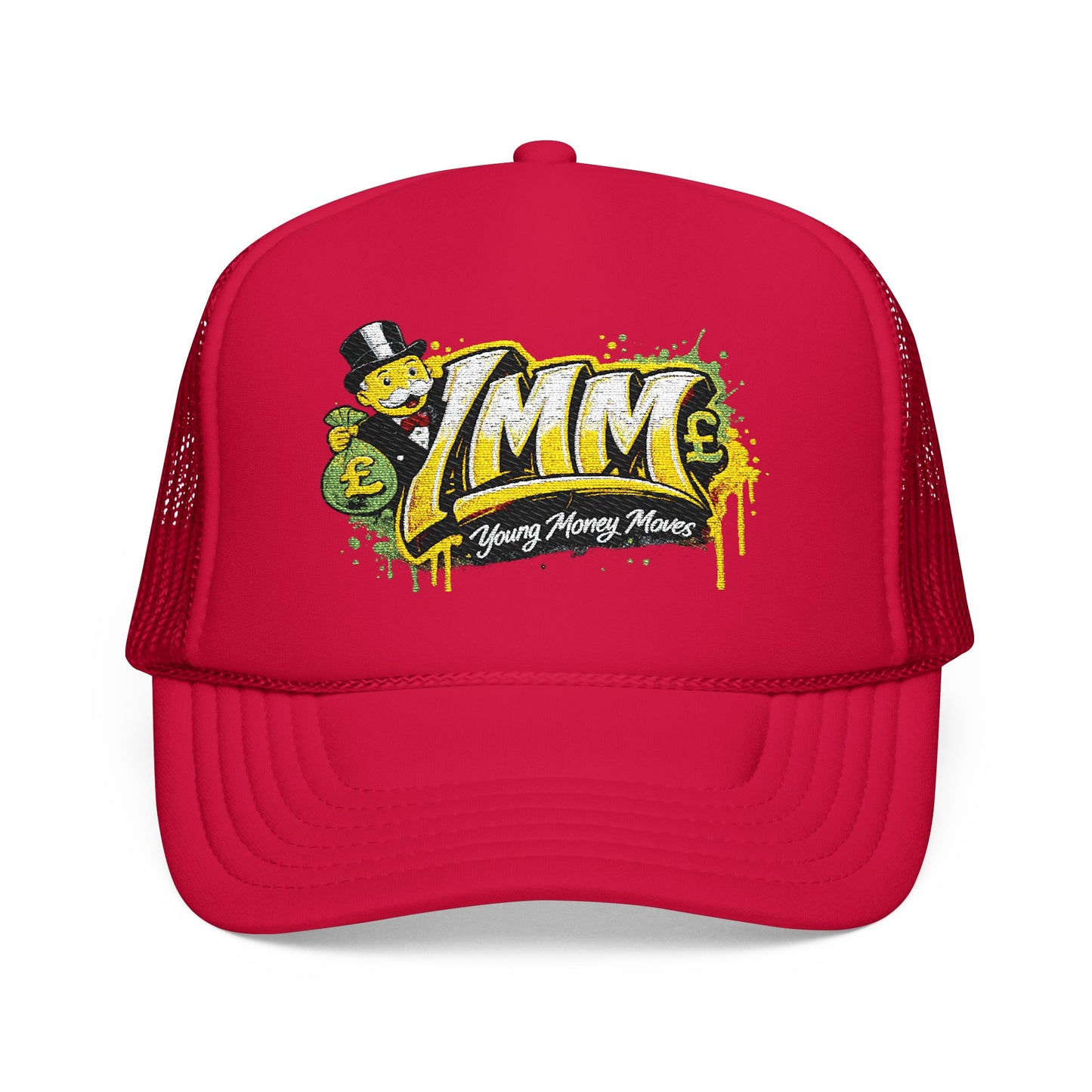 YMM 'Young Money Moves' Embroidered Trucker Hat