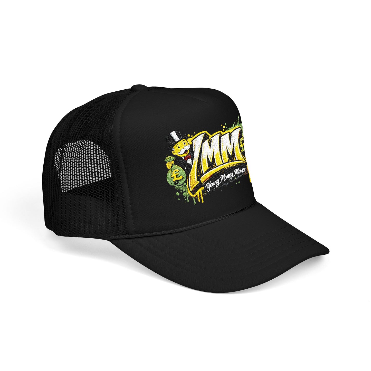 YMM 'Young Money Moves' Embroidered Trucker Hat