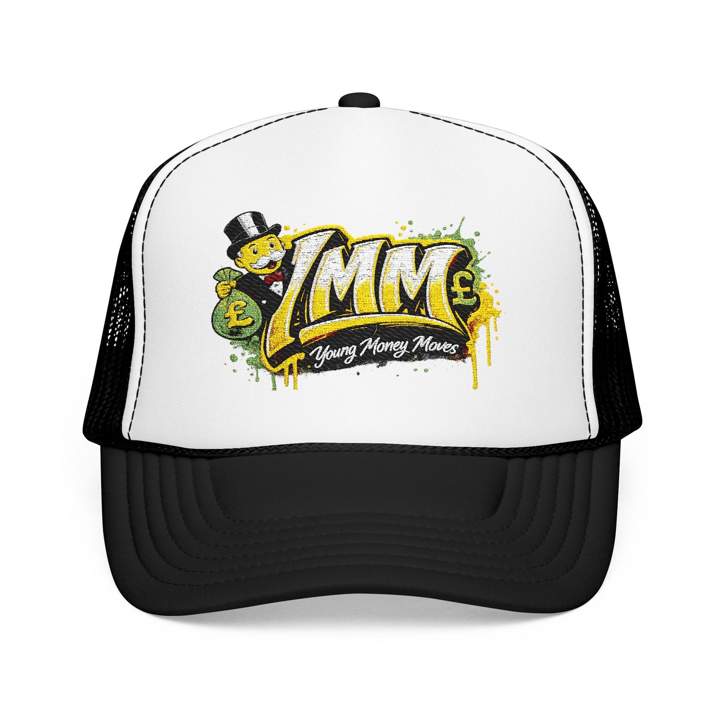 YMM 'Young Money Moves' Embroidered Trucker Hat