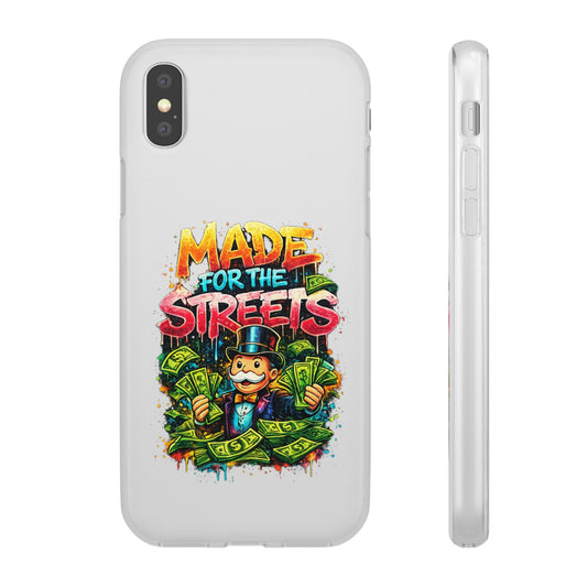 Phone Case — "Made for the Streets" Graffiti Money Design
