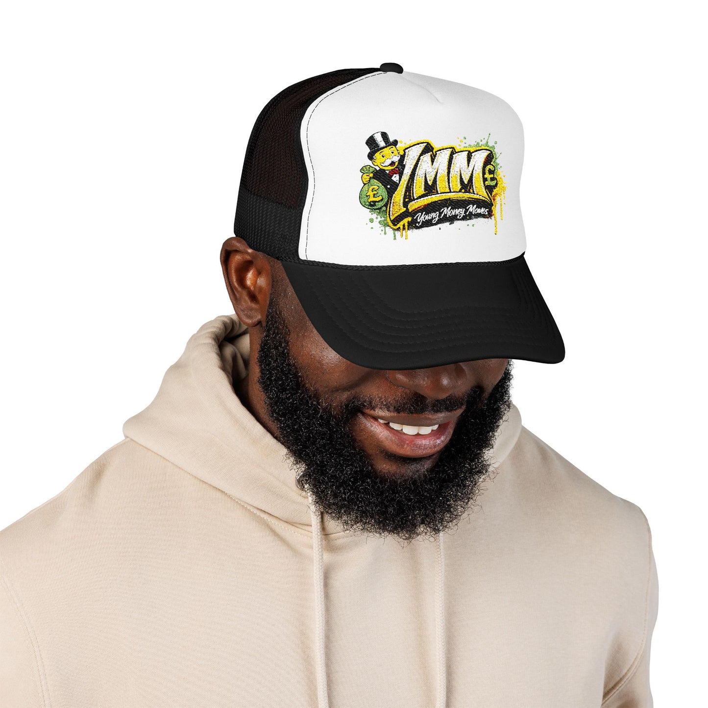 YMM 'Young Money Moves' Embroidered Trucker Hat