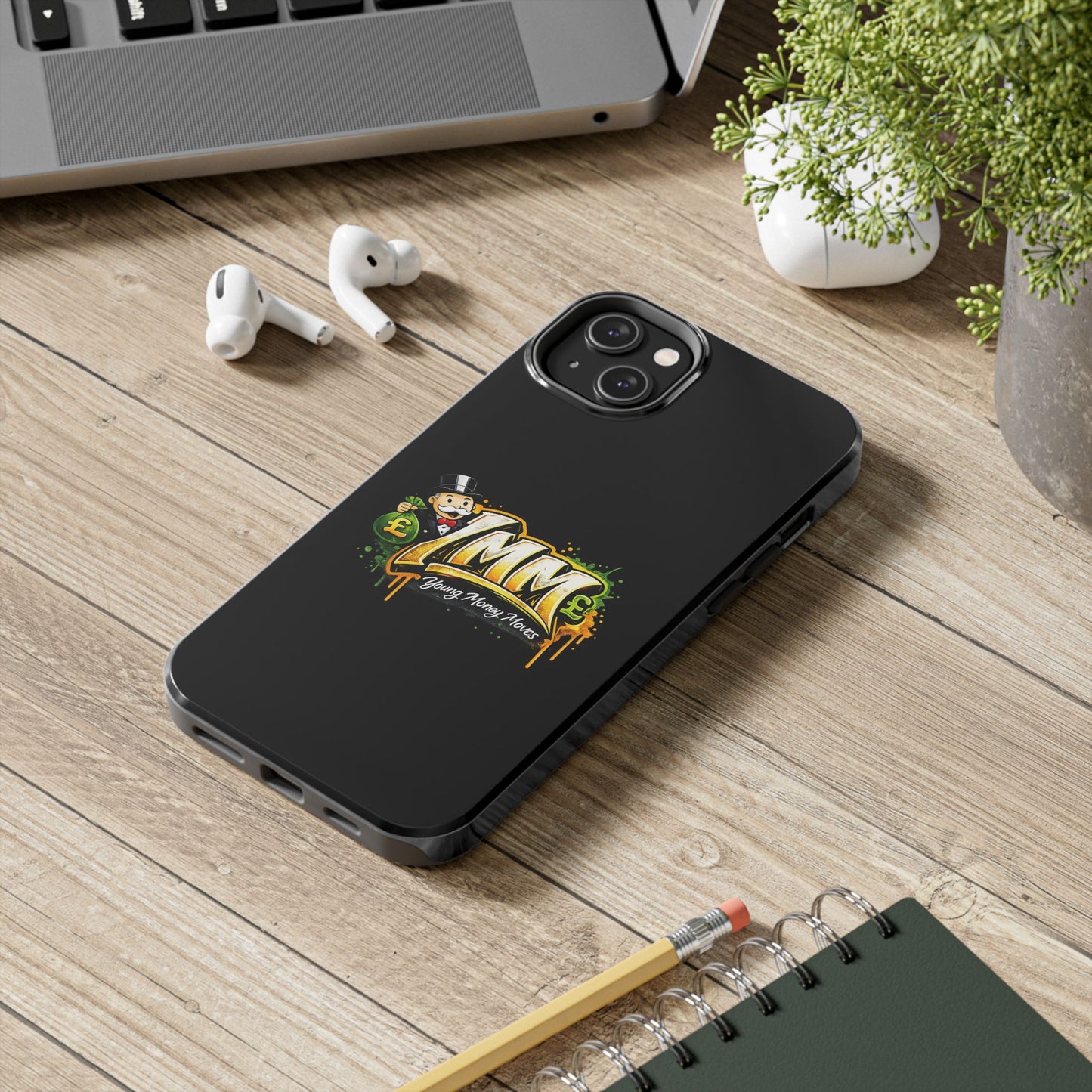 Tough Phone Case — "YMM" Young Money Mover Graffiti Design