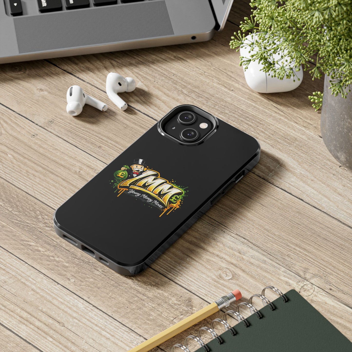 Tough Phone Case — "YMM" Young Money Mover Graffiti Design