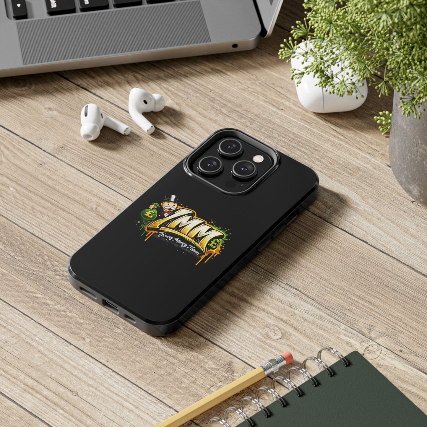 Tough Phone Case — "YMM" Young Money Mover Graffiti Design