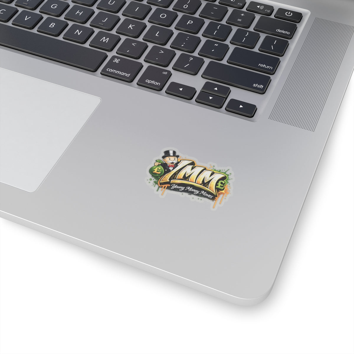 Young Money Moves (YMM) Kiss-Cut Sticker — Money Graffiti Logo