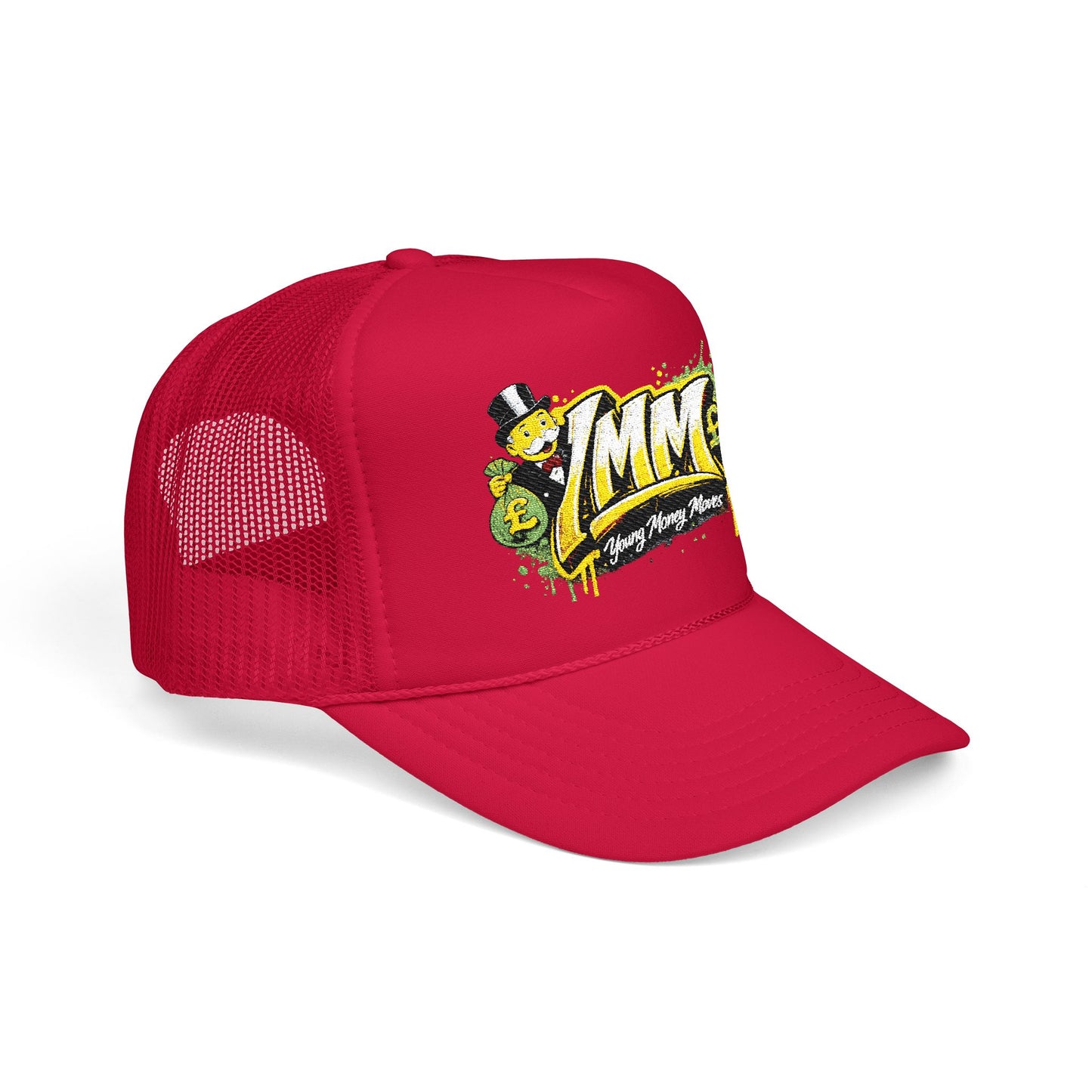 YMM 'Young Money Moves' Embroidered Trucker Hat